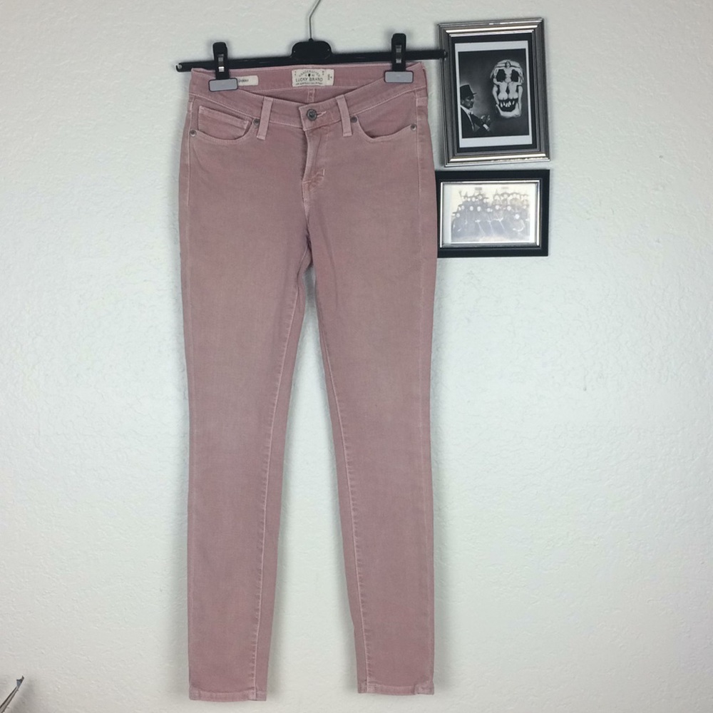 Lucky Brand Jeans Brooke Skinny Rose Jeans